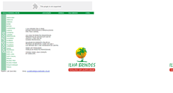 Desktop Screenshot of ilhabrindes.com.br